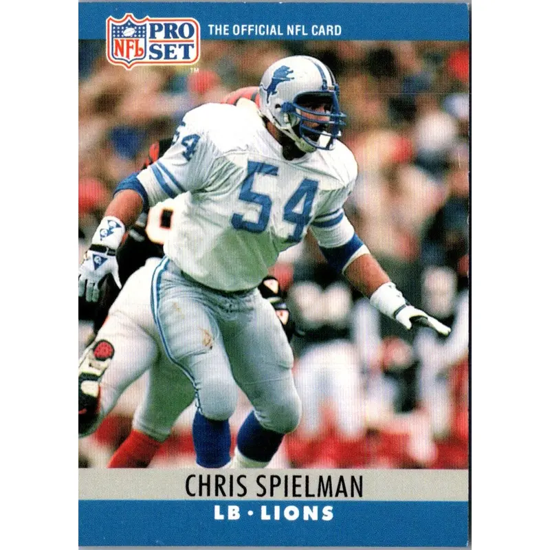 1990 Pro Set FACT Cincinnati Chris Spielman #103