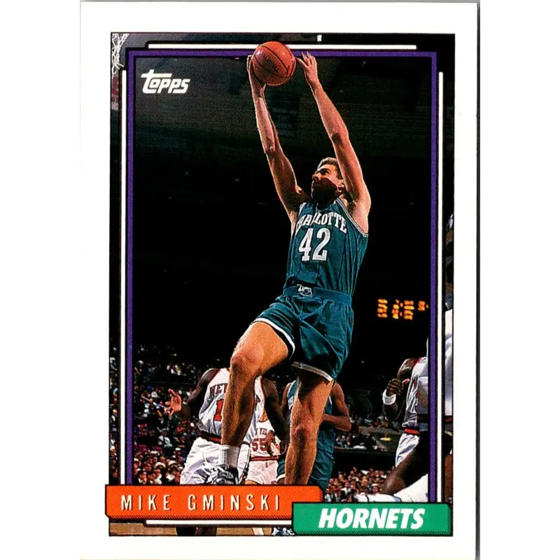1992 Topps Mike Gminski #240