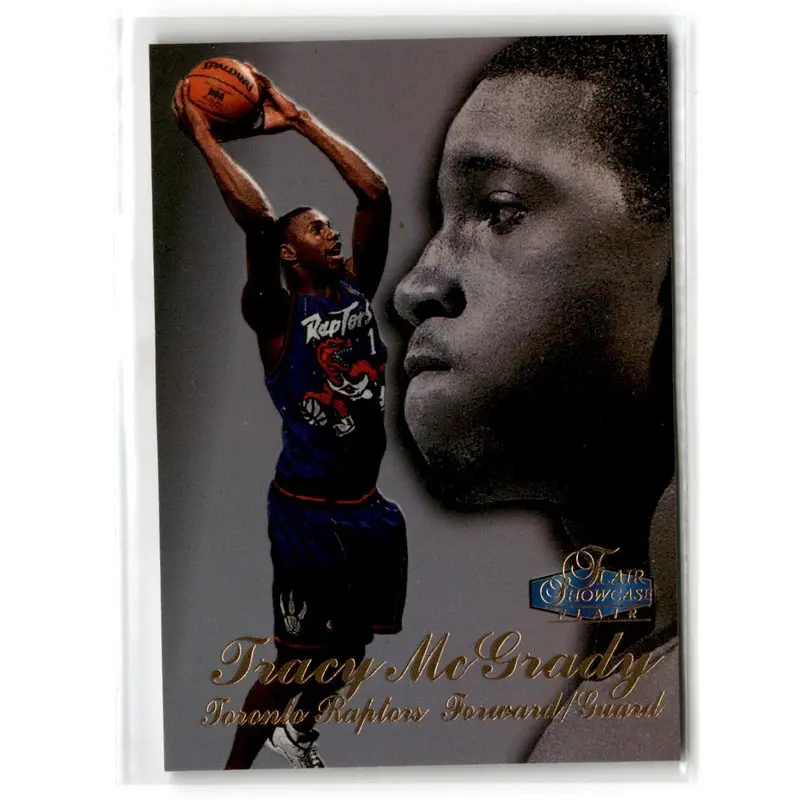 1997 Flair Showcase Tracy McGrady #21 Rookie