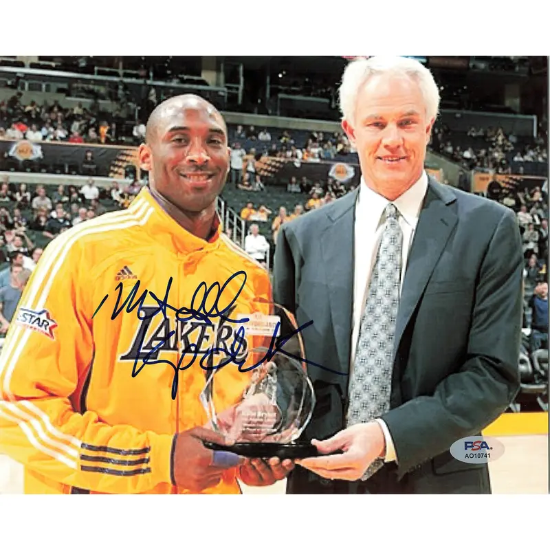 Mitch Kupchak signed 8x10 photo PSA/DNA Los Angeles Lakers Autographed