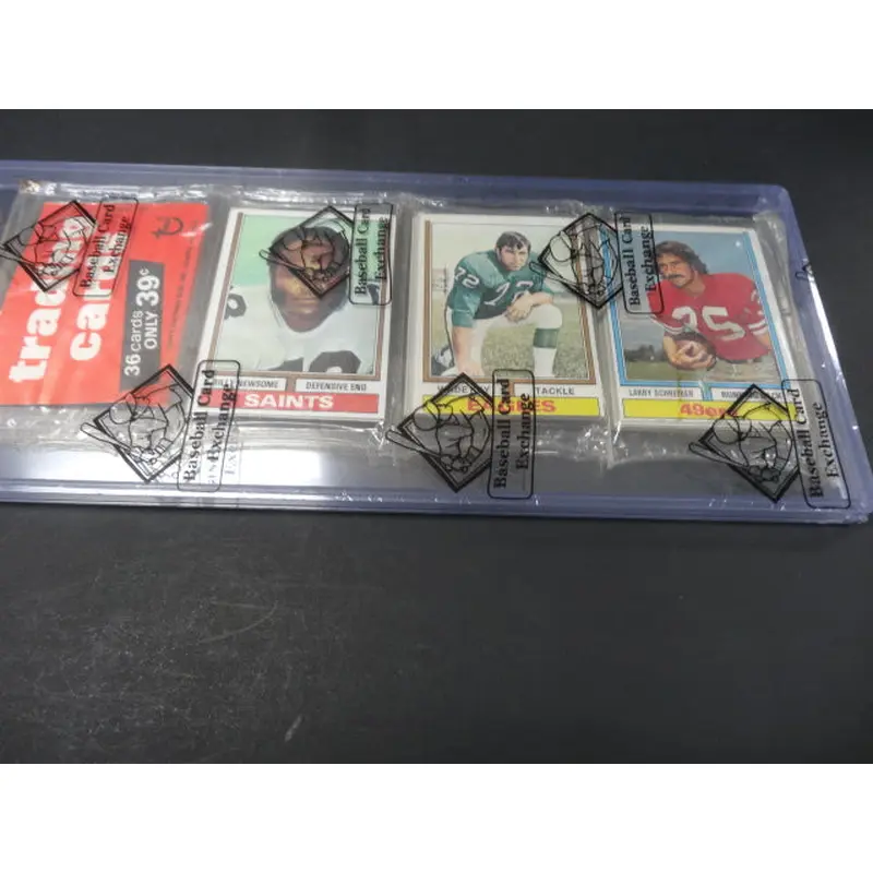 1974 Topps Football Unopened Rack Pack (BBCE)