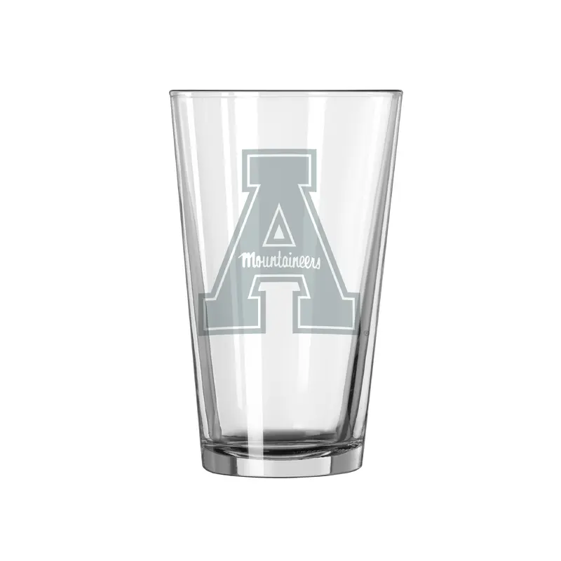 Appalachian State 16oz Frost Pint Glass