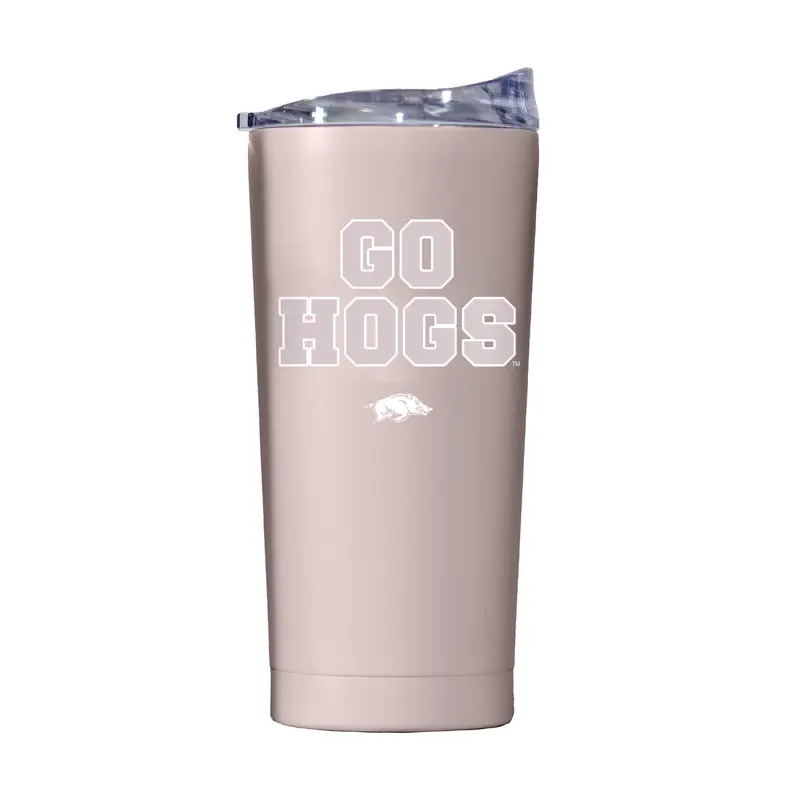 Arkansas 20oz Stencil Powder Coat Tumbler