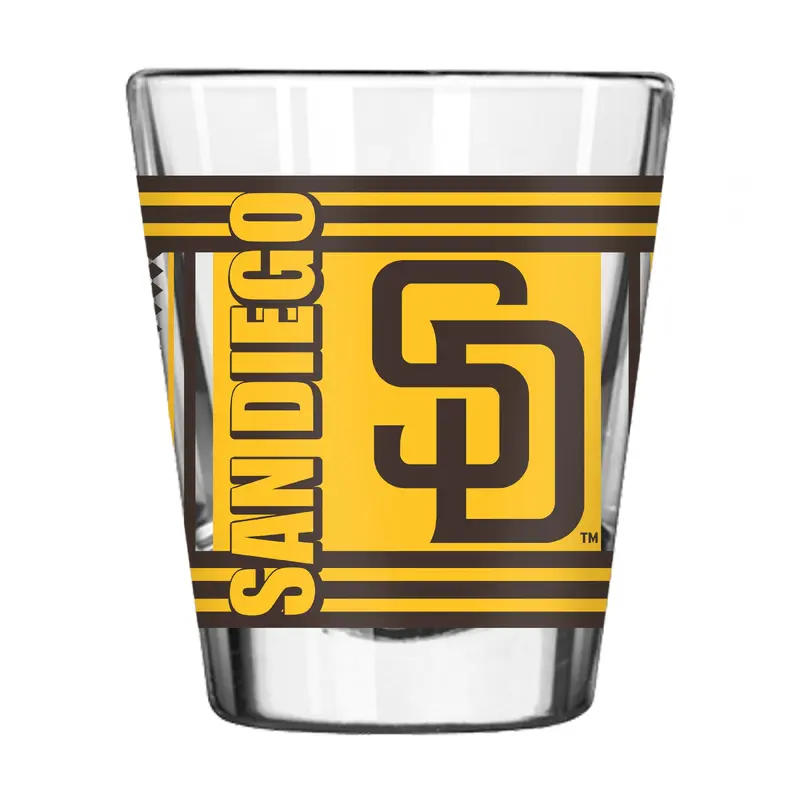 San Diego Padres 2oz Hero Shot Glass