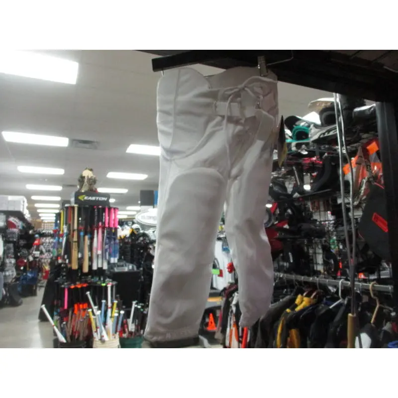 Used Champro White Football Pants With Pads Youth XS