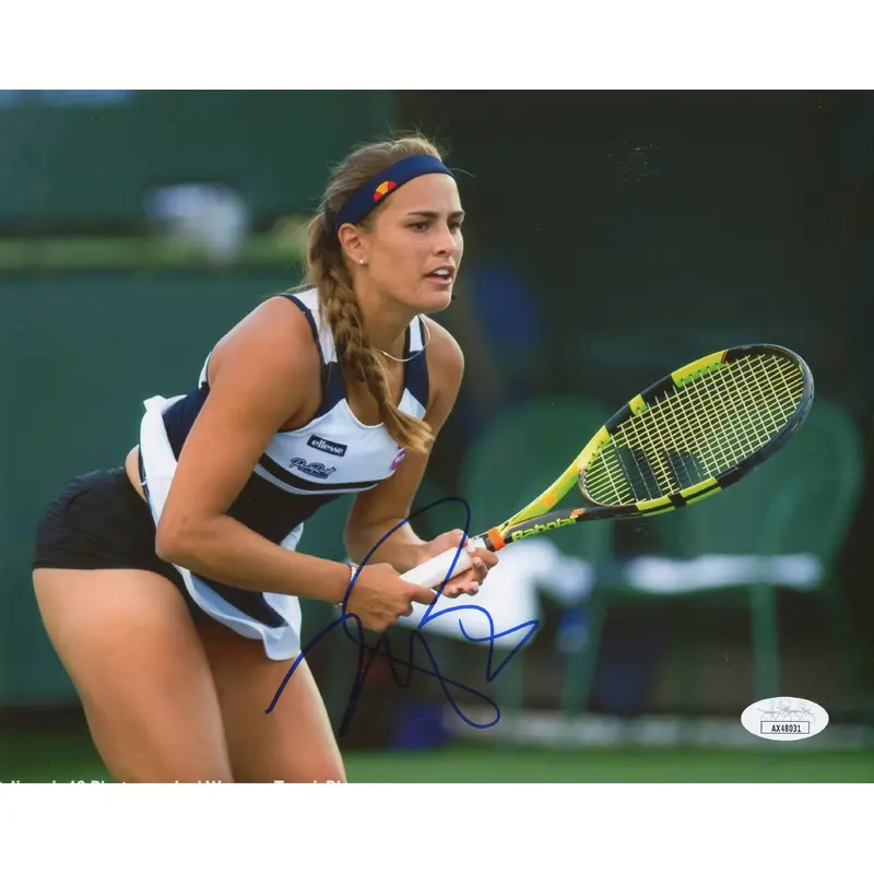Monica Puig Tennis Authentic Signed 8x10 Photo Autographed JSA #AX48031