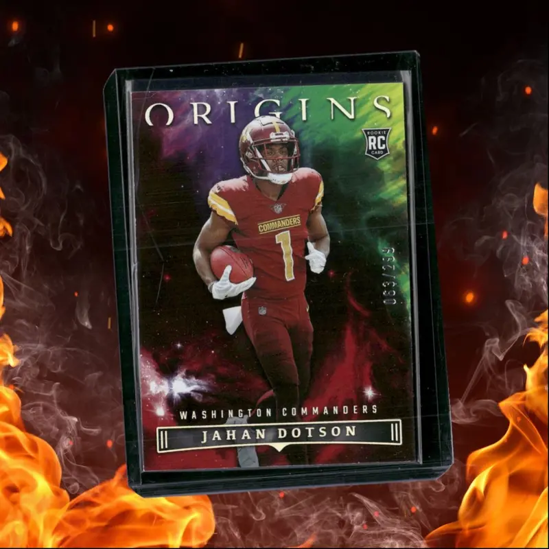 2022 Panini Origins Jahan Dotson Holo Rookie 063/299 #119