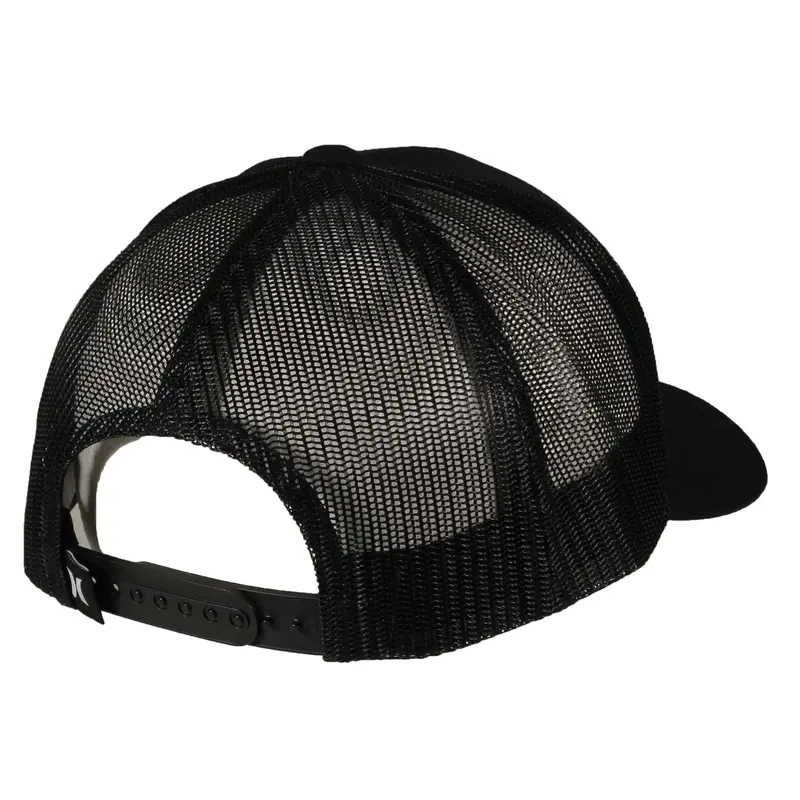 HURLEY CANADA BLACK ULTRA DESTINATION MENS SNAPBACK MESH HIHM0185 011