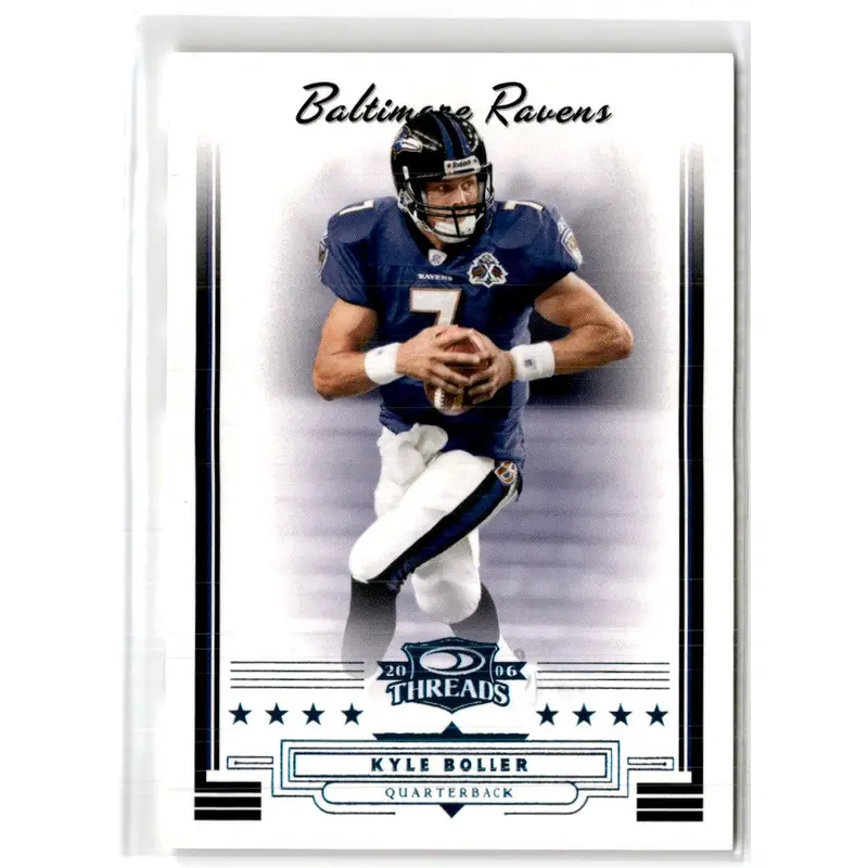 2006 Donruss Threads Retail Blue Kyle Boller #135 048/200