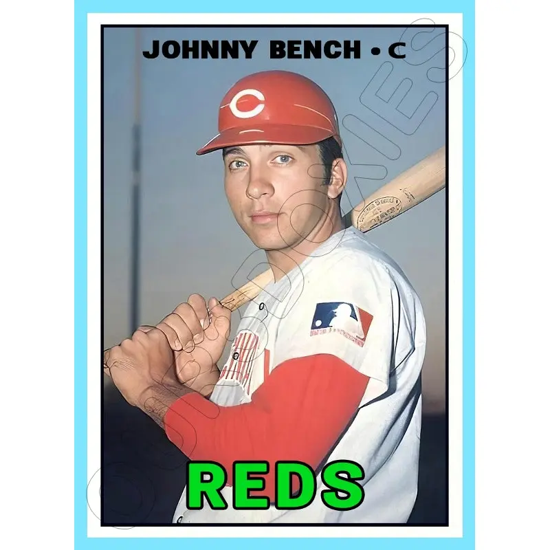 Johnny Bench 1967 Topps Custom Card - 4464