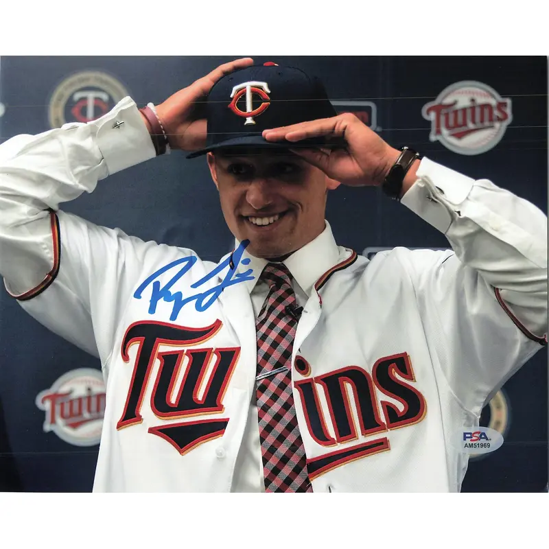 ROYCE LEWIS signed 8x10 photo PSA/DNA Minnesota Twins Autographed