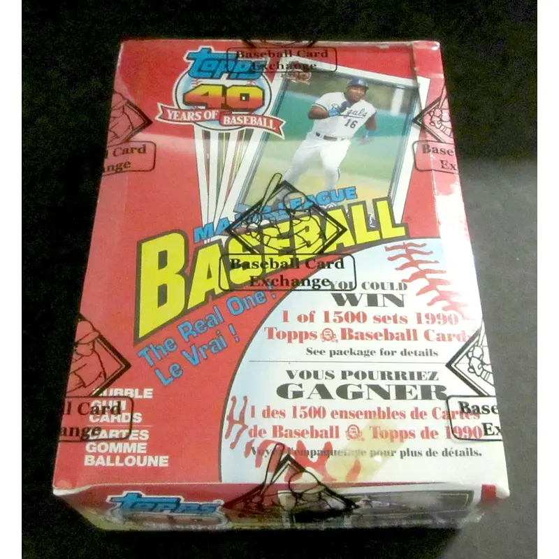 1991 OPC O-Pee-Chee Baseball Unopened Wax Box (BBCE)