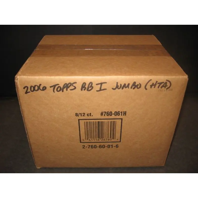 2006 Topps Baseball Series 1 Jumbo Case (HTA) (8 Box)