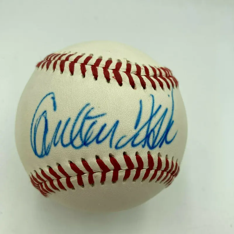 Carlton Fisk Signed Autographed Baseball With JSA COA
