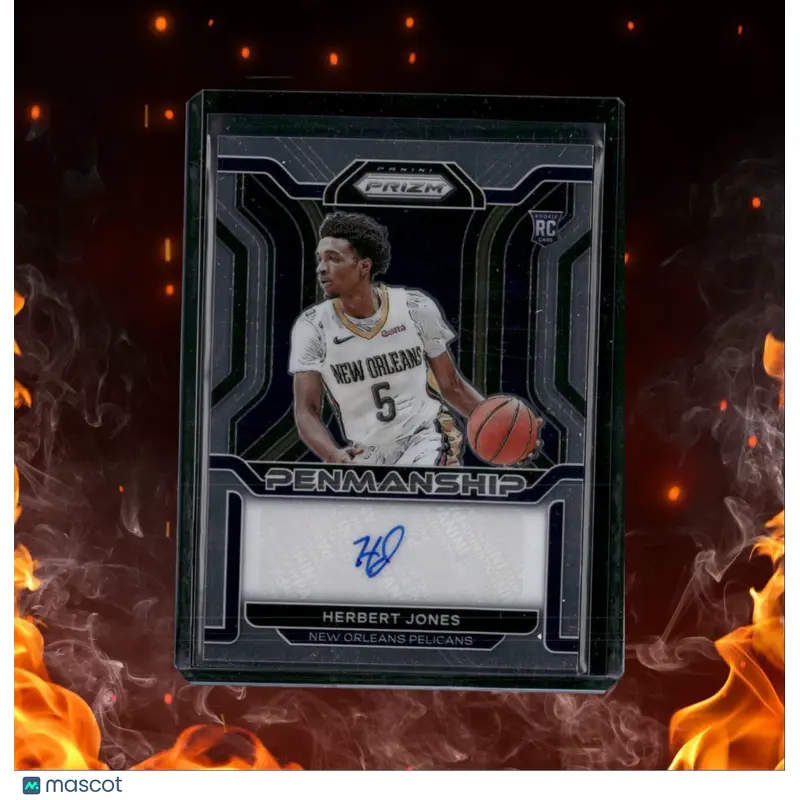 2021-22 Panini Prizm Herbert Jones Penmanship Rookie Auto #RP-HER