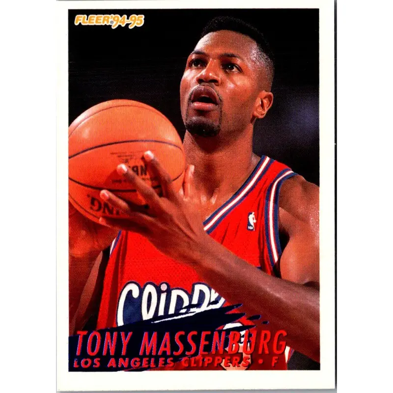 1994 Fleer Tony Massenburg #299
