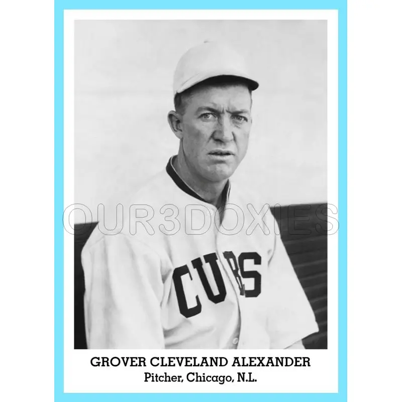 Grover Cleveland Alexander 1947 Tip Top Bread Custom Card - 3809