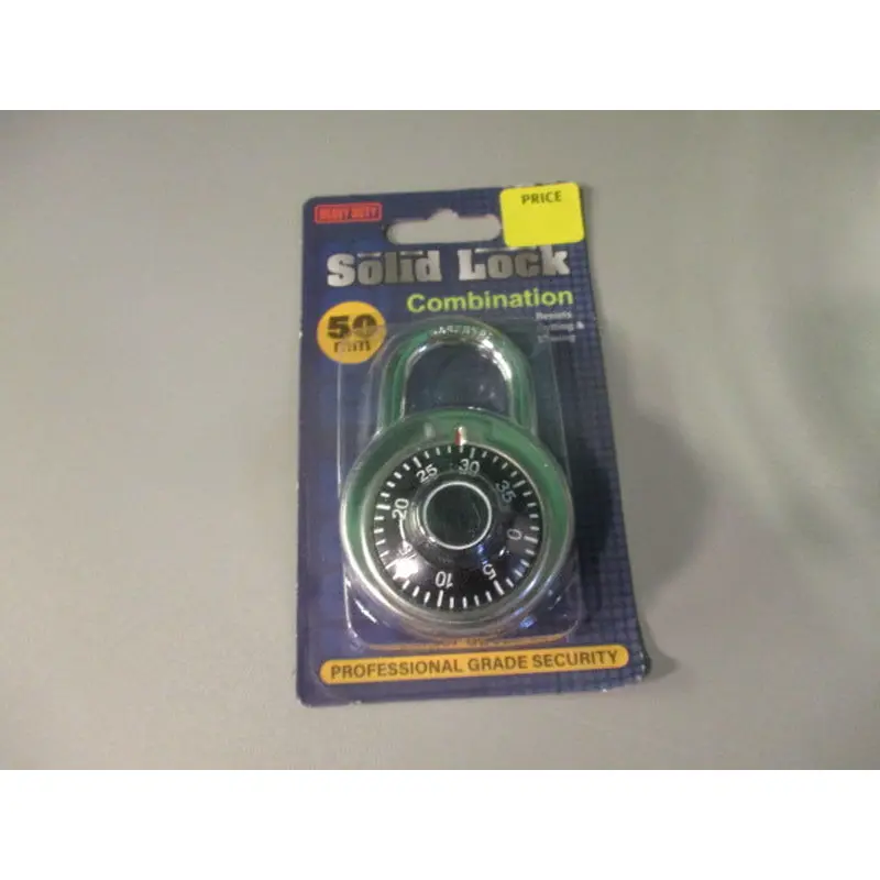 Heavy Duty Solid Lock Combination Lock 50mm