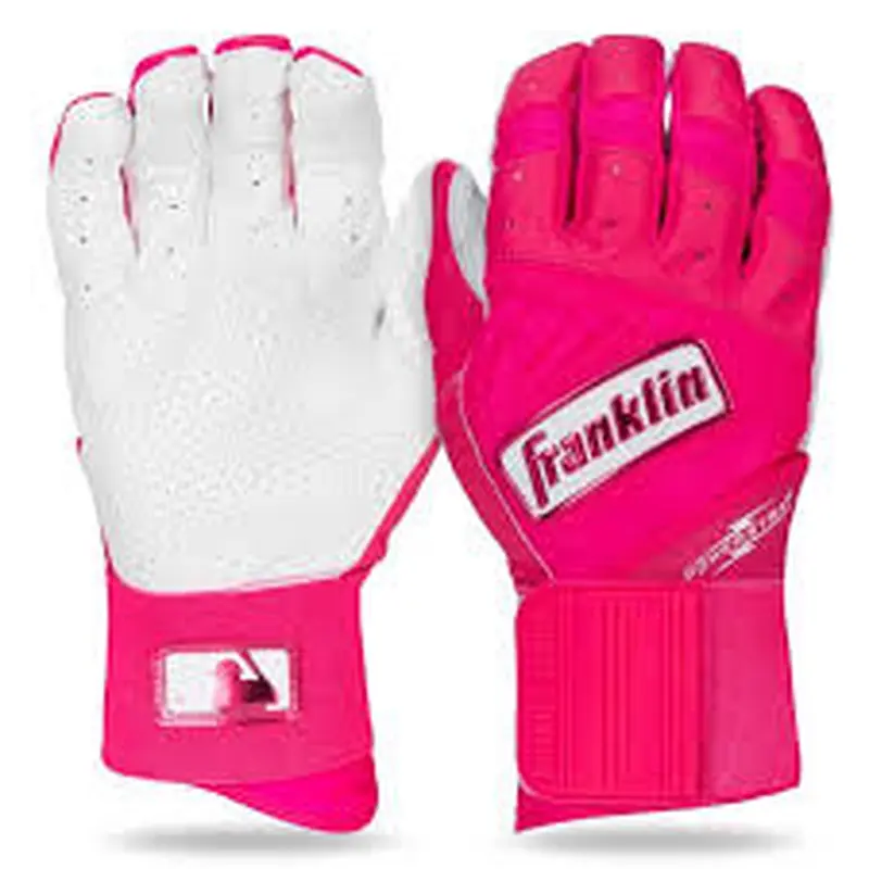 New Franklin Powerstrap Hi-Lite Infinite Series Batting Gloves Size Medium-Pink