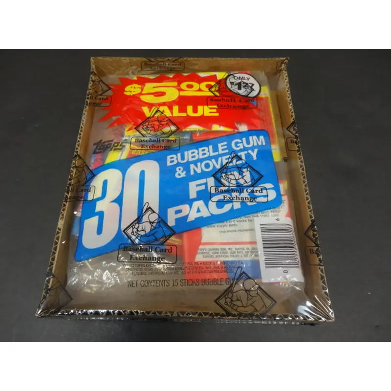1982 Topps Fun Bag w/ Football Non-Sport