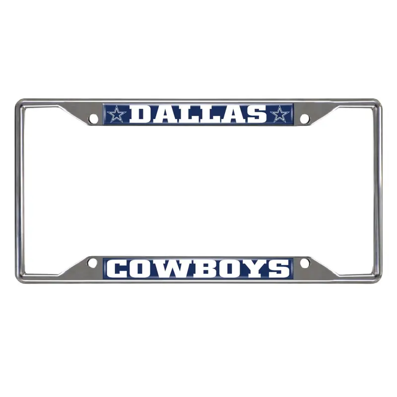 NFL - Dallas Cowboys Chrome License Plate Frame