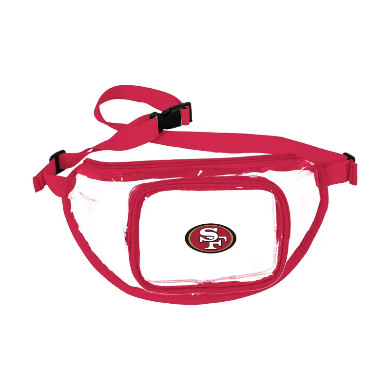San Francisco 49ers Clear Fanny Pack