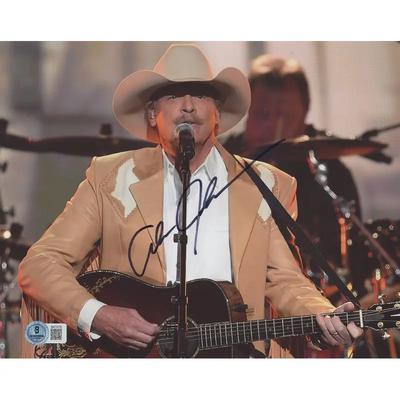 Alan Jackson Country Musician Authentic Signed 8x10 Photo BAS #BN73176