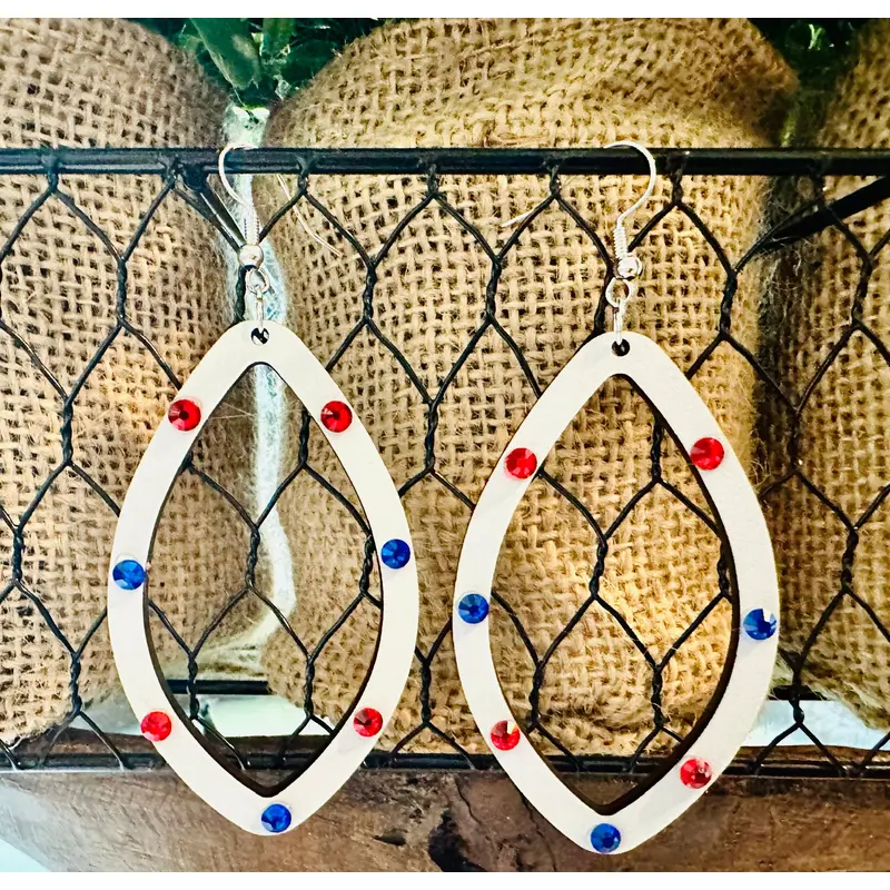 Patriotic Chandeliers
