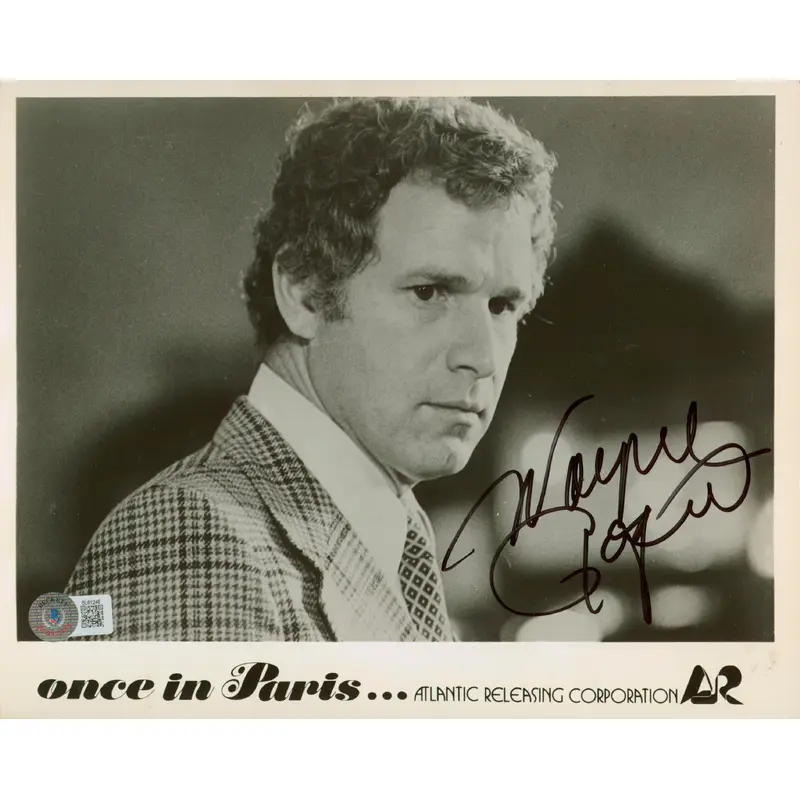 Wayne Rogers Once in Paris Authentic Signed 8x10 Photo Autographed BAS #BL81246
