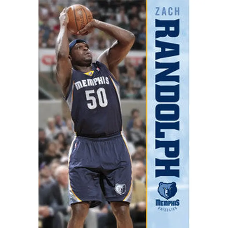 Zach Randolph "Superstar" Memphis Grizzlies Action Poster - Costacos