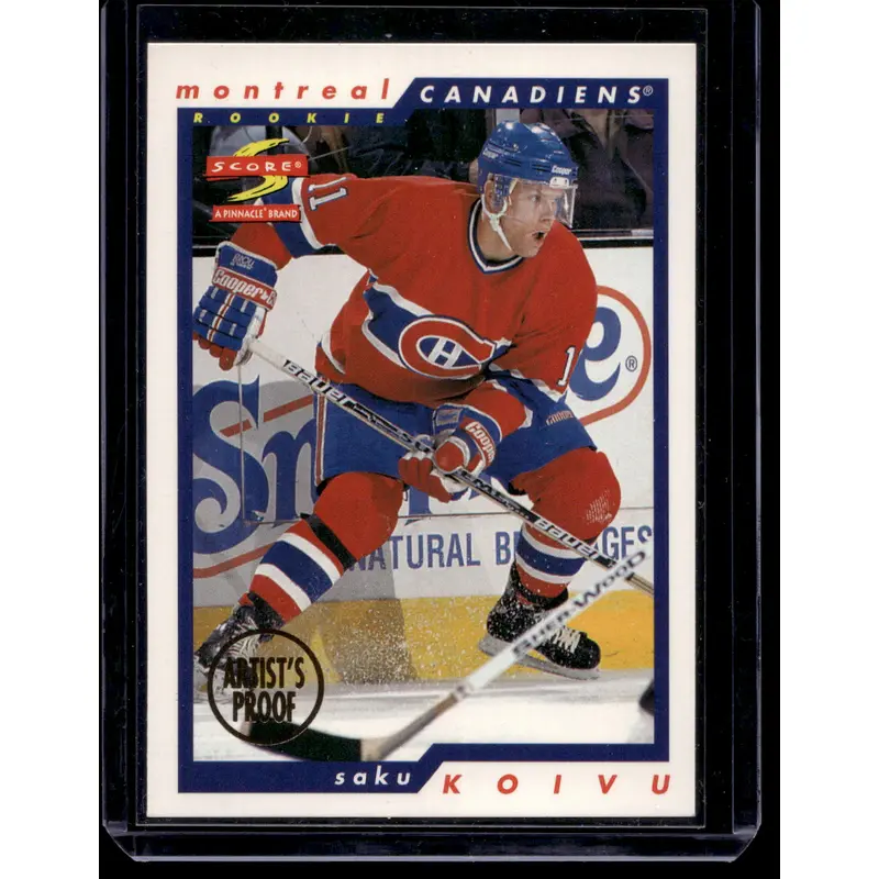 1996-97 Score - Special Artist's Proof - Saku Koivu #238