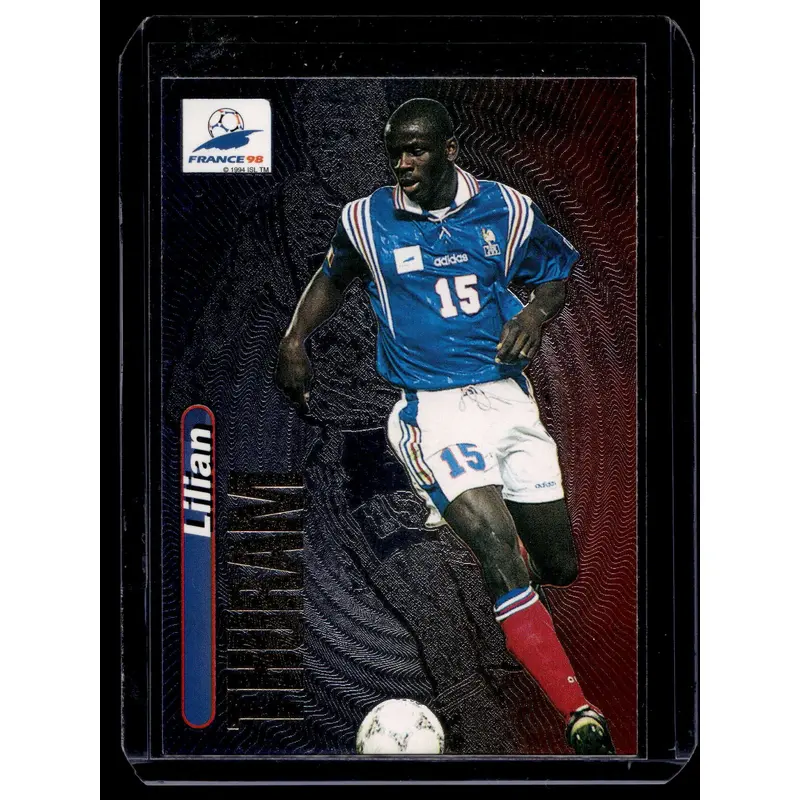 1998 Panini France 98 - Foil - Lilian Thuram #13
