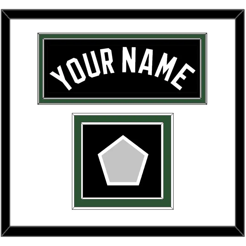 Milwaukee Name & Finals Patch - Black Statement - Double Mat 1