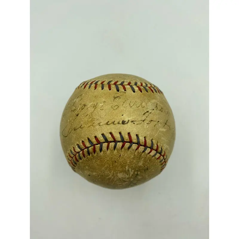 1929 Philadelphia Athletics A's World Series Champs Team Signed Baseball JSA COA