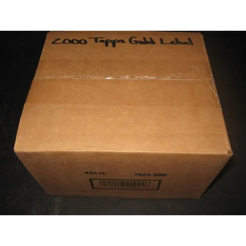 2000 Topps Gold Label Baseball Case (HTA) (4 Box)