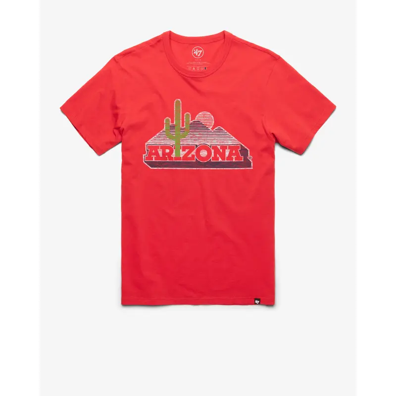 ARIZONA WILDCATS CACTUS VINTAGE PREMIER '47 FRANKLIN TEE