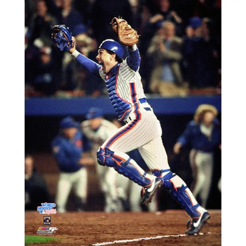 Gary Carter "Celebration" (1986 World Series) New York Mets Premium Poster - Photofile Inc.