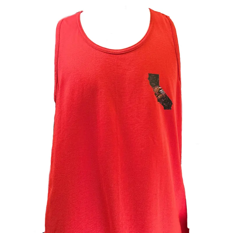 Men's Red CA Tank