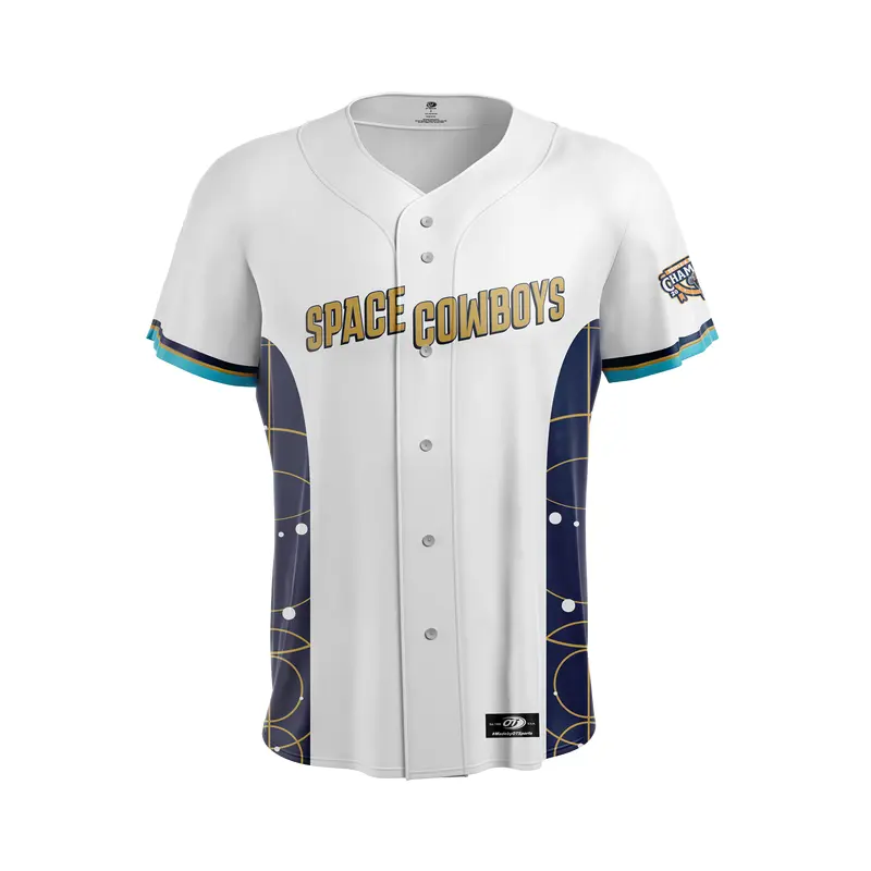 Sugar Land Space Cowboys OT Sports Jersey Gold Replica - Final Sale