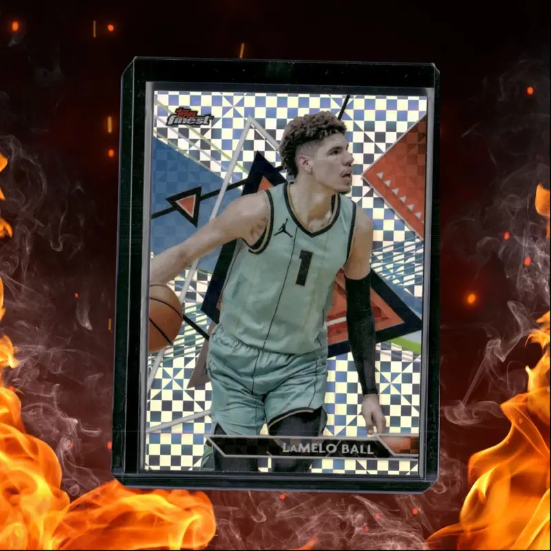 2023-24 Topps Finest Basketball Lamelo Ball X-Fractor Uncommon (A) #108