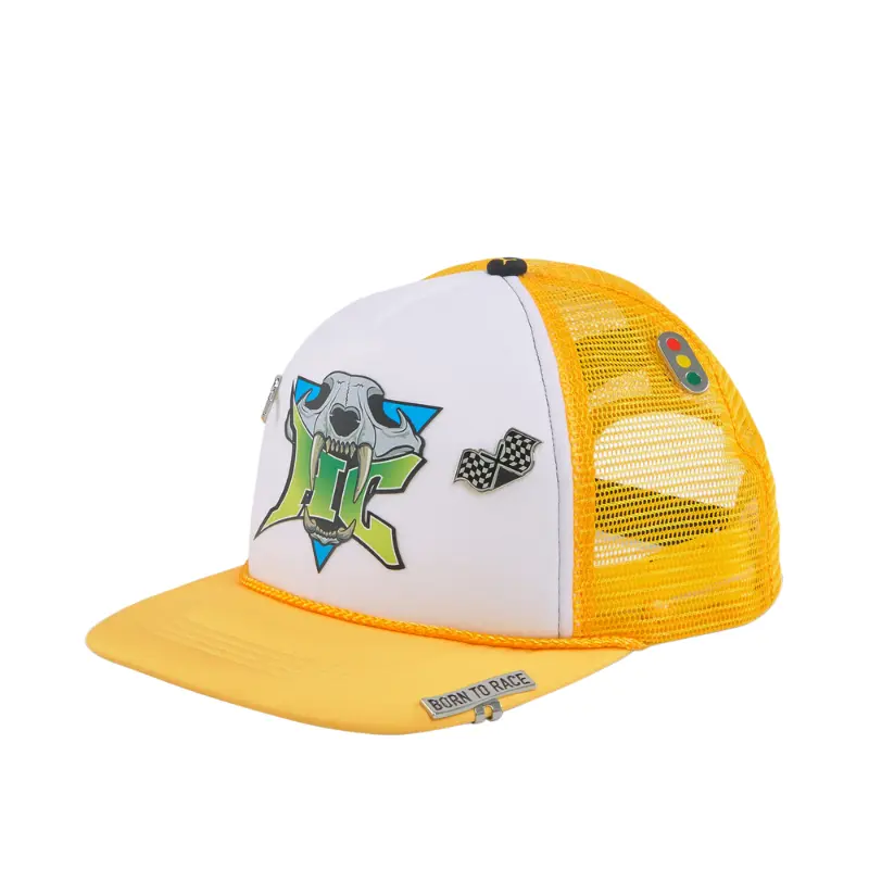 Hometown Heroes X-Sports Trucker Cap - Spectra Yellow/Puma White
