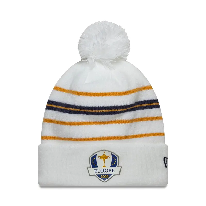 Ryder Cup Europe 2025 Replica Sunday White Cuff Knit Beanie Hat