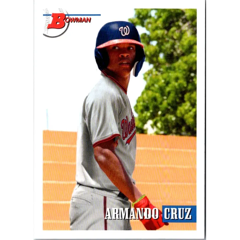 2021 Bowman Heritage Armando Cruz #196