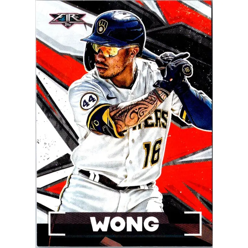 2021 Topps Fire Kolten Wong #142