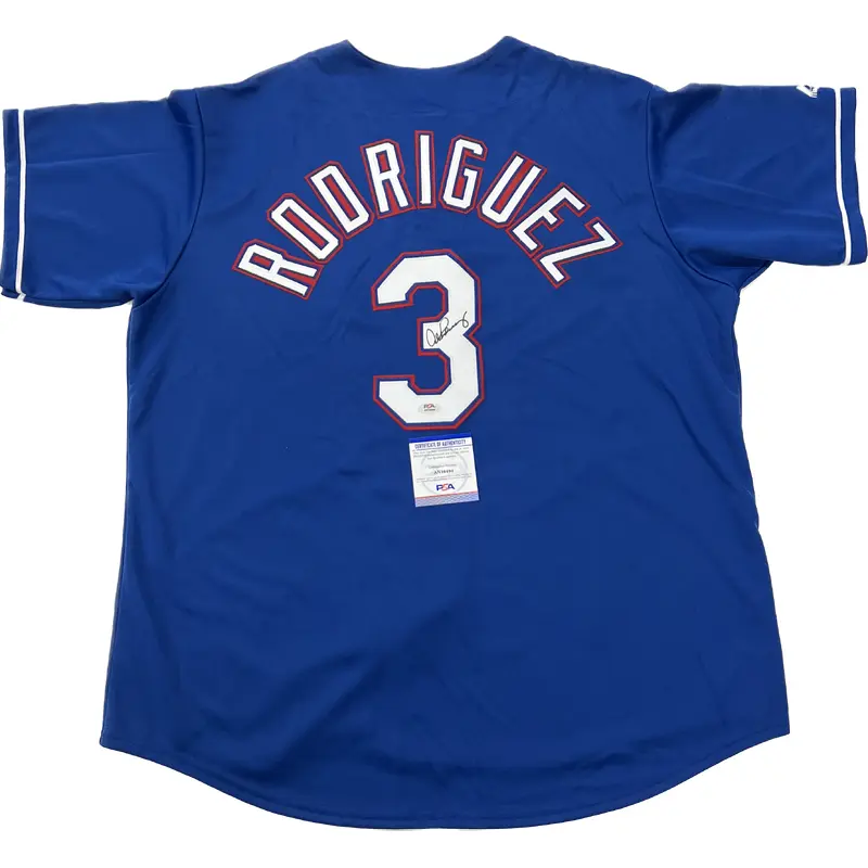 Alex Rodriguez signed jersey PSA/DNA Texas Rangers Autographed