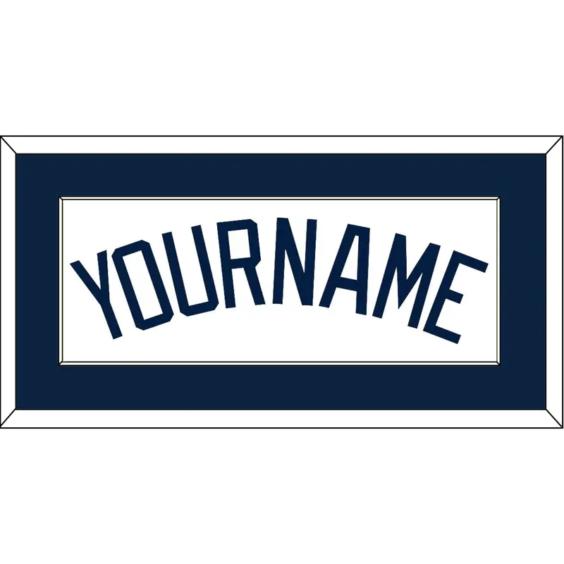 Atlanta Name - Home White - Single Mat 2