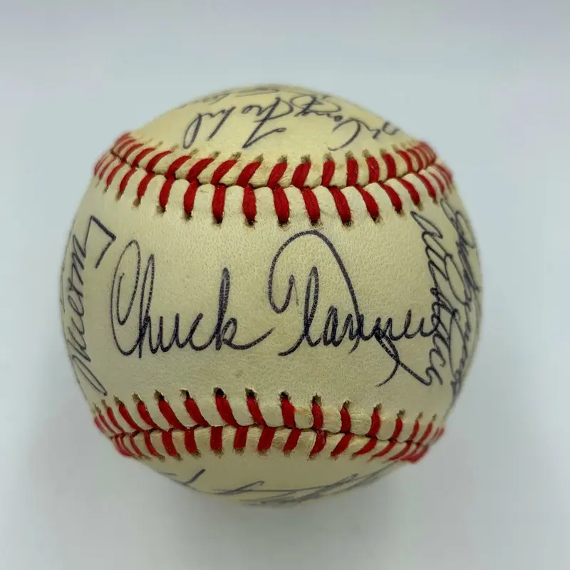 1984 Pittsburgh Pirates Team Signed Official National League Baseball