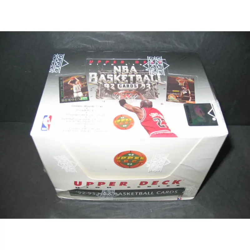 1992/93 Upper Deck Basketball High Series Jumbo Box (White) (20/27)