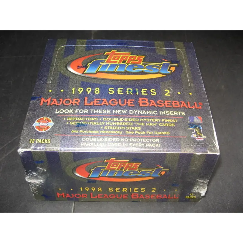 1998 Topps Finest Baseball Series 2 Jumbo Box (HTA)