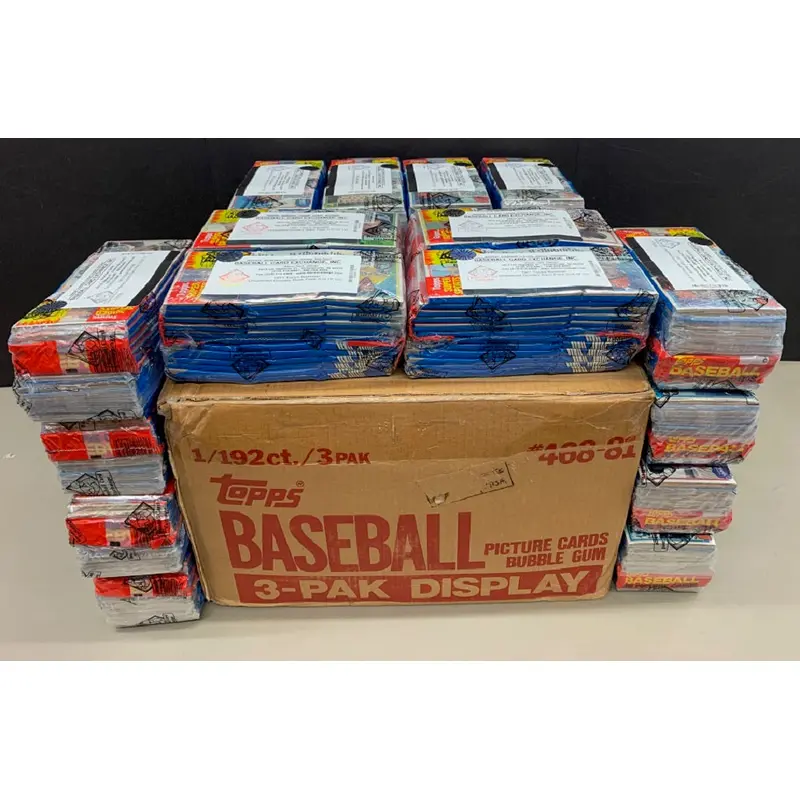 Flash Sale Friday: 1981 Topps Baseball Grocery Rack Pack (Lot of 12) (BBCE)